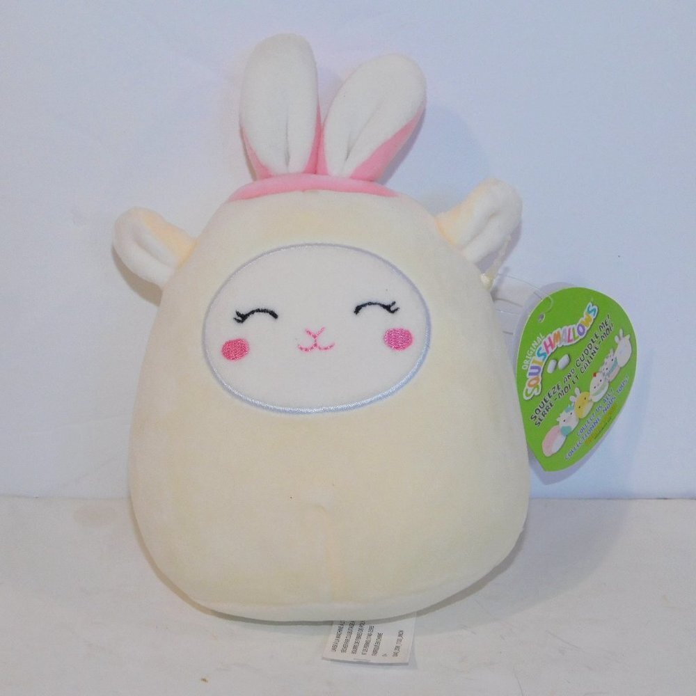 Squishmallows 5" Sophie the Lamb with Bunny Ears Easter Edition plush white NEW